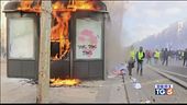 Gilet gialli violenze a Parigi