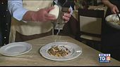 Schiaffettoni con salsiccia e funghi