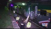 Scontro fra treni sei feriti nel comasco