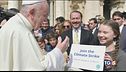 Incontro tra Papa Francesco e Greta Thumberg