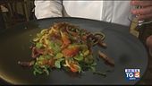 Gusto Verde: spaghetti con fave e guanciale