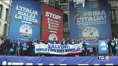 I sovranisti in piazza