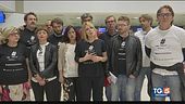 La protesta del comitato "sevolovoto"