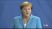 Ancora un tremore ma cos'ha la Merkel?