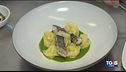 Tortelli con sgombro ed erba stella