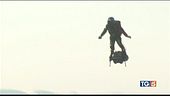 Vince l'uomo volante trasvolata la Manica