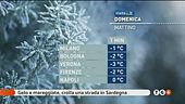 Neve e mareggiate