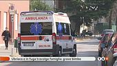 Ubriaco e in fuga travolge una famiglia