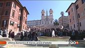 Domenica di sole pieno. È allarme siccità