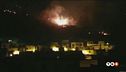 E' maxi incendio sfollati a Sarno