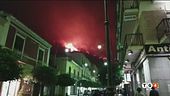 Il monte bruciato solo per giocare