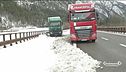 Riprende a nevicare sull'autobrennero
