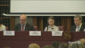 Greta oggi al Senato