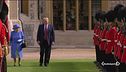 Trump a pranzo dalla Regina