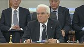 Mattarella "Oggi si volta pagina"