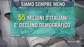 "L'Italia è un declino demografico"