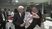 Mattarella abbraccia Noemi