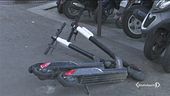 E' pericolo monopattini in città