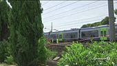 Rogo doloso, treni nel caos