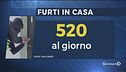 Incubo furti, 520 al giorno