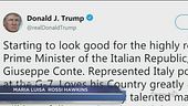 E Trump tifa per Conte