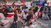 Red carpet, sfila la protesta