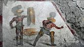 Ecco di gladiatori di Pompei