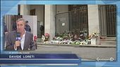 L'ultimo omaggio ai due agenti