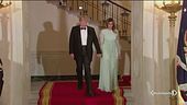 Melania fischiata dagli studenti