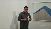 La banana d'arte distrutta a morsi