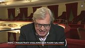 Sgarbi contro gli errori della magistratura