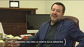 Sanremo: Salvini le canta alla sinistra