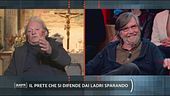 Don Mandrelli e le armi in canonica
