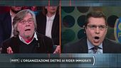 L'organizzazione dietro ai riders immigrati