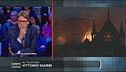Vittorio Sgarbi sull'incendio di Notre Dame