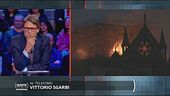 Vittorio Sgarbi sull'incendio di Notre Dame