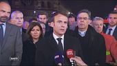 Le parole di Macron in diretta da Parigi