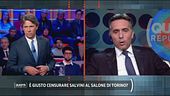 Michela Murgia e Roberto Saviano, due reazioni diverse nei confronti di Quarta Repubblica