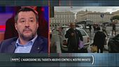 Aggressione del tassista abusivo