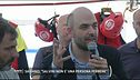 Saviano a bordo della Open arms