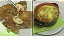 Frittata con mix di funghi