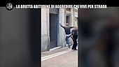 MARTINELLI: Calci a un clochard: "Piscia e vomita sul mio portone"