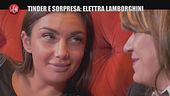 SARNATARO: Tinder e sorpresa con Elettra Lamborghini