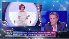 Emanuele Filiberto al centro dell'arena