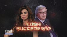 Alba Parietti e Vittorio Sgarbi