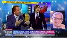 Alba Parietti e Vittorio Sgarbi