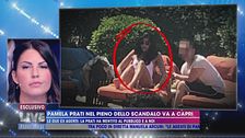 Pamela Prati a Capri