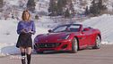 La Ferrari Portofino su una mitica cronoscalata
