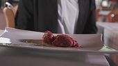 Tartare di manzo con crotini
