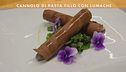 Cannolo di pasta fillo con lumache